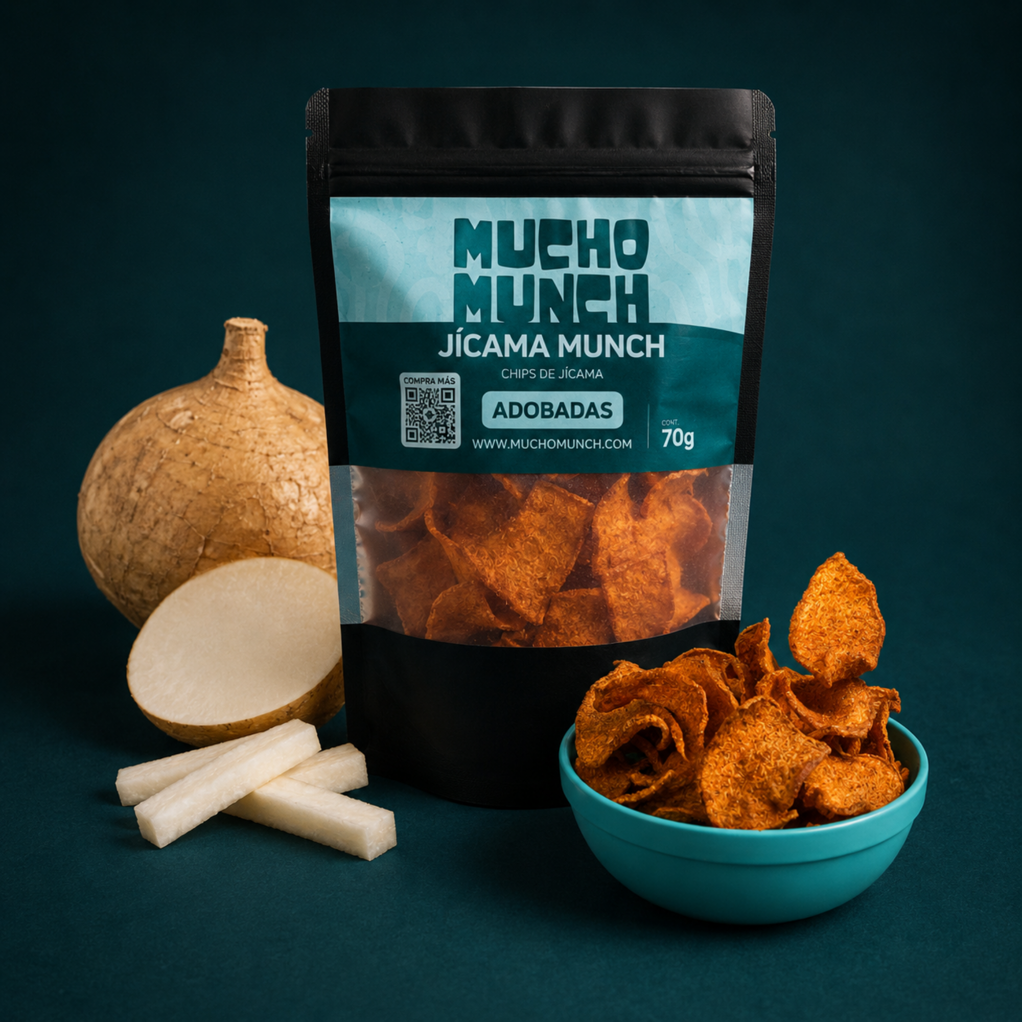 Jicama Munch - Adobada