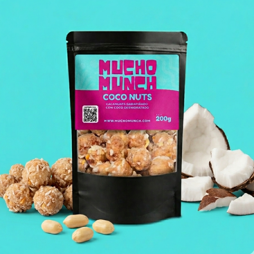 Coco Nuts - Cacahuate Garapiñado con Coco